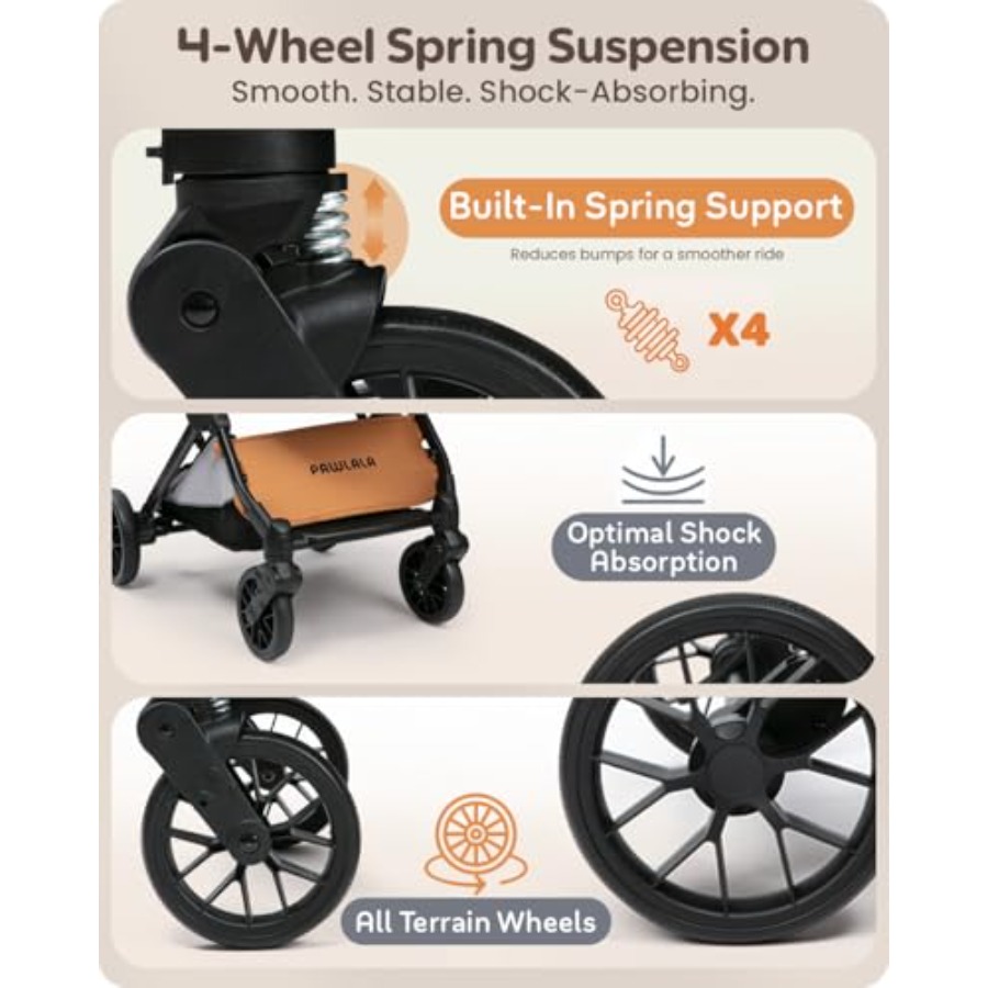 Pet Stroller with Detachable C - Pet Stroller Carrier 评论和价格