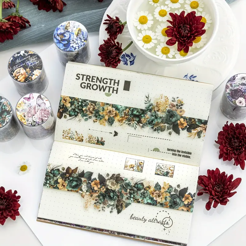 Vintage floral and paper tape, - Pet Supplies Gift Card 评论和价格