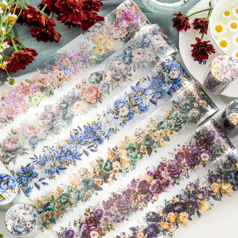 Vintage floral and paper tape, - Pet Supplies Gift Card 评论和价格