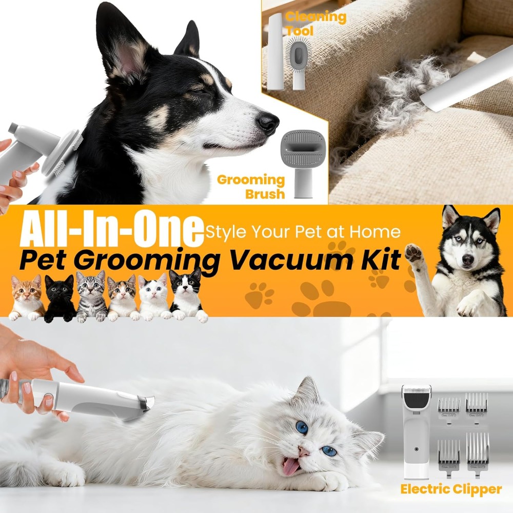US Shipping Dog Grooming Vacuu - Dog Grooming Clippers 评论和价格