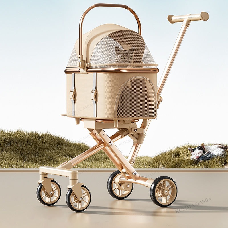 New Separable Pet Stroller, Po - Pet Stroller Carrier 评论和价格