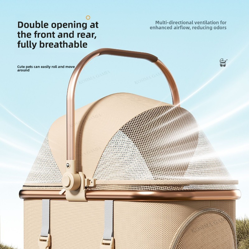 New Separable Pet Stroller, Po - Pet Stroller Carrier 评论和价格