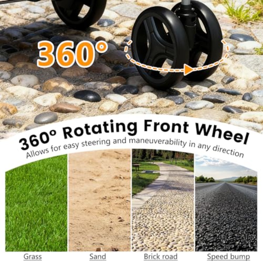 BestPet 3 Wheels Pet Stroller  - Pet Stroller Carrier 评论和价格