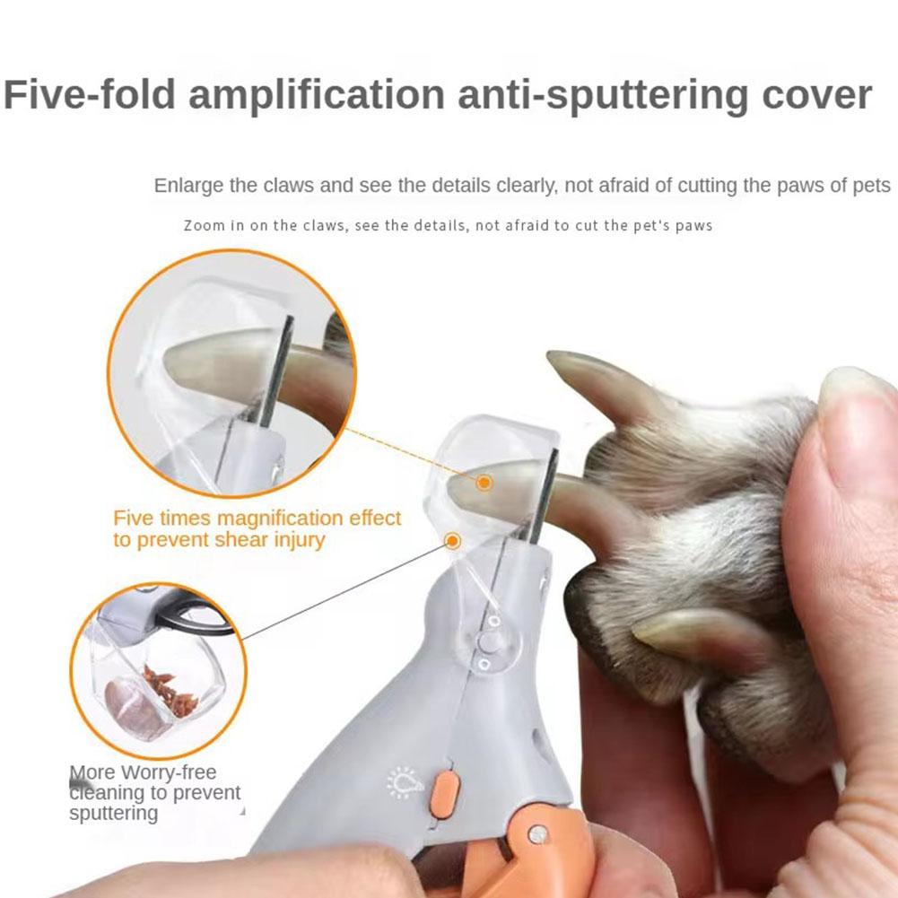 LED Light Pet Nail Clipper Wit - Dog Grooming Clippers 评论和价格