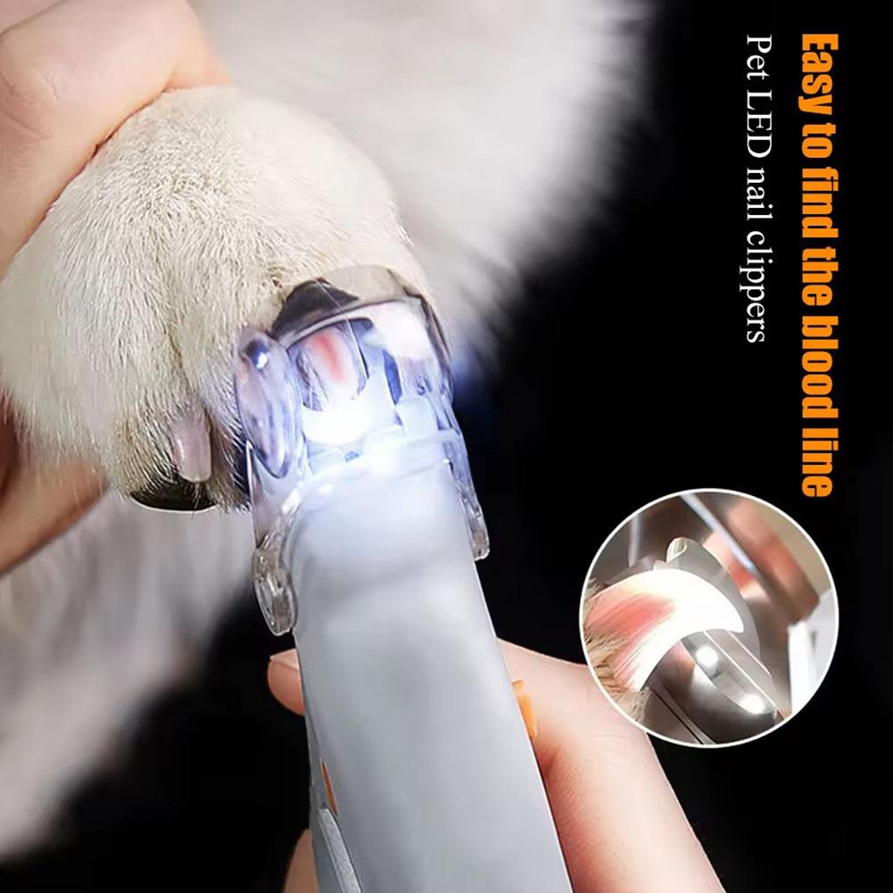 LED Light Pet Nail Clipper Wit - Dog Grooming Clippers 评论和价格