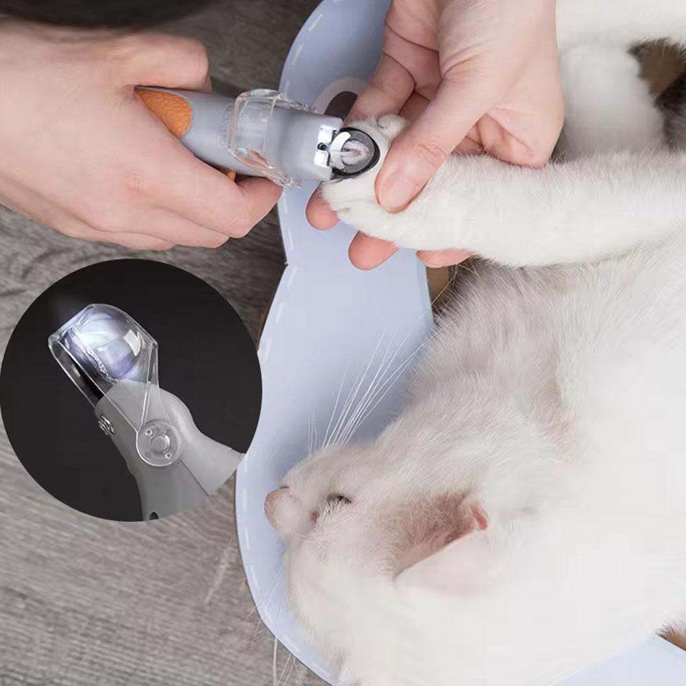 LED Light Pet Nail Clipper Wit - Dog Grooming Clippers 评论和价格