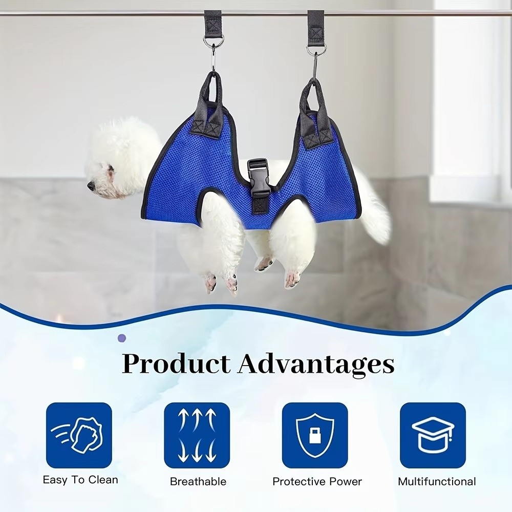 Large Pet Grooming Hammock Ant - Dog Grooming Clippers 评论和价格