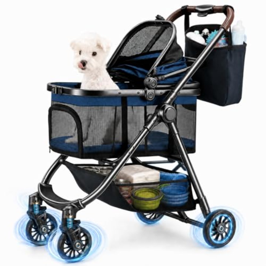 3 in 1 Pet Carrier Stroller wi - Pet Stroller Carrier 评论和价格