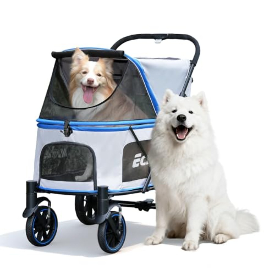 EchoSmile Dog Stroller for Lar - Pet Stroller Carrier 评论和价格