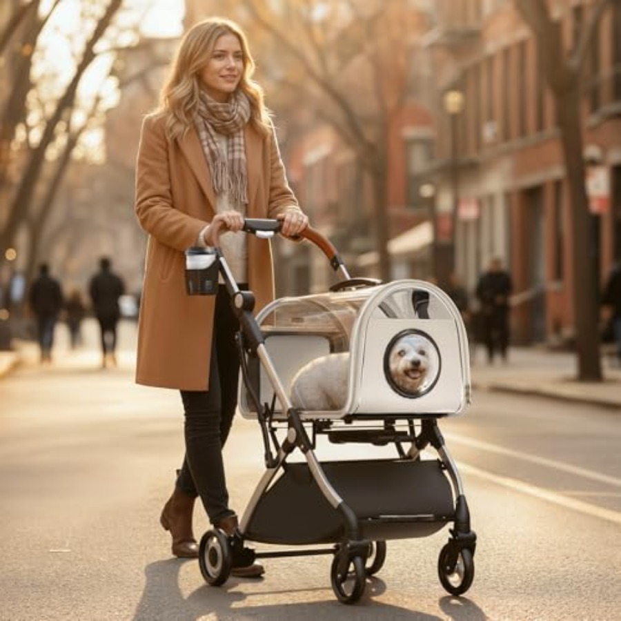 Magshion Dog Stroller with Det - Pet Stroller Carrier 评论和价格