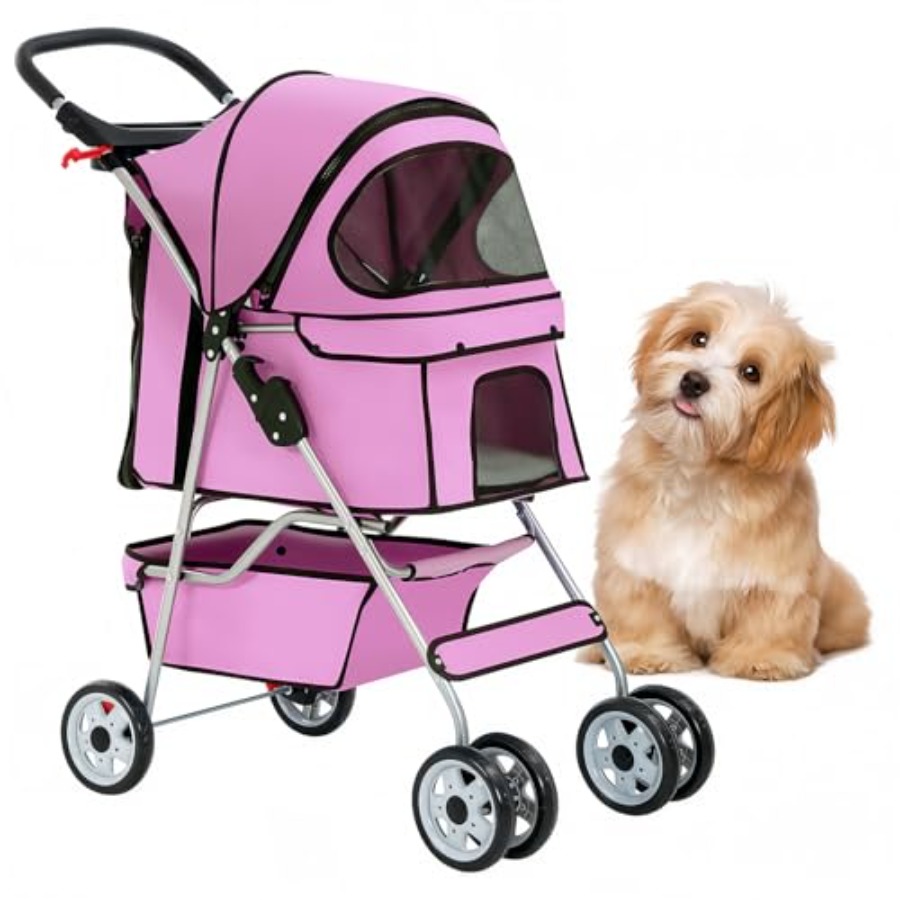 BestOffice Pet Stroller for Sm - Pet Stroller Carrier 评论和价格