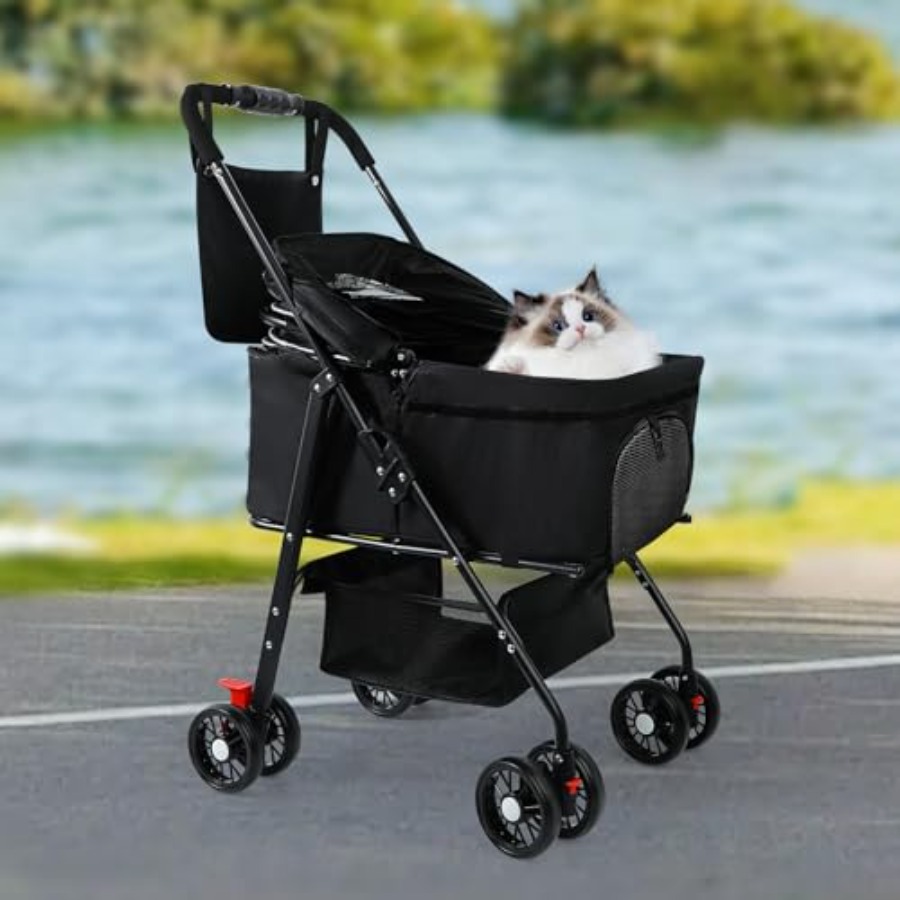 3 in 1 Pet Dog Stroller for Sm - Pet Stroller Carrier 评论和价格